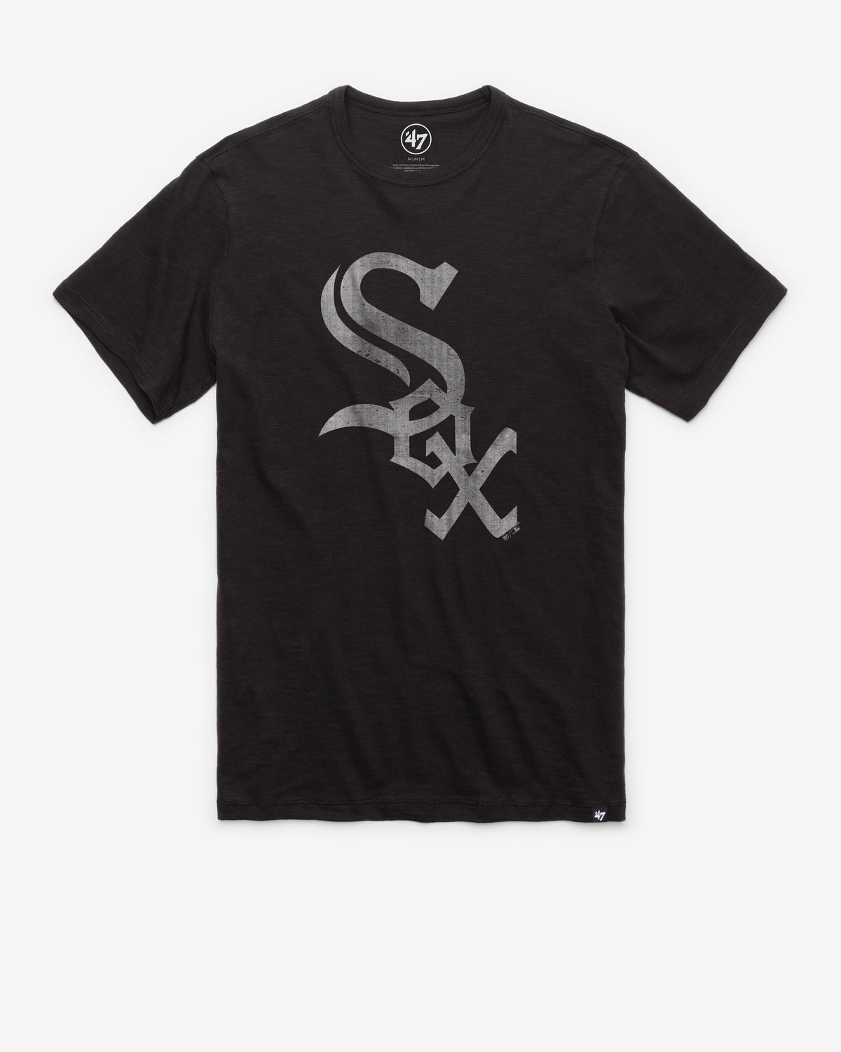 CHICAGO WHITE SOX GRIT '47 SCRUM TEE JET BLACK