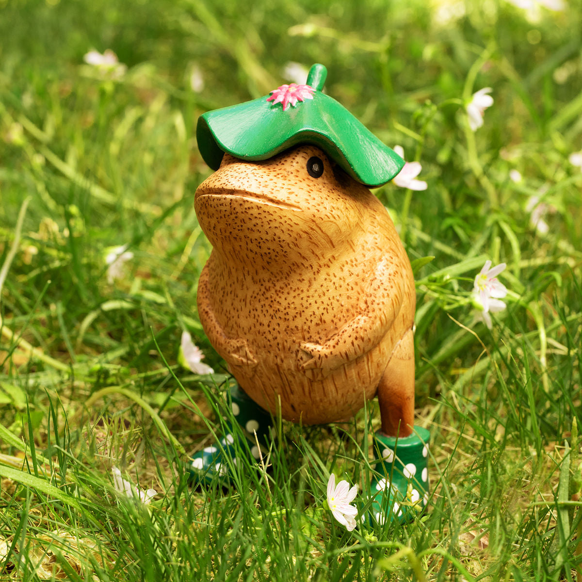 Spotted Wellies Garden Frog