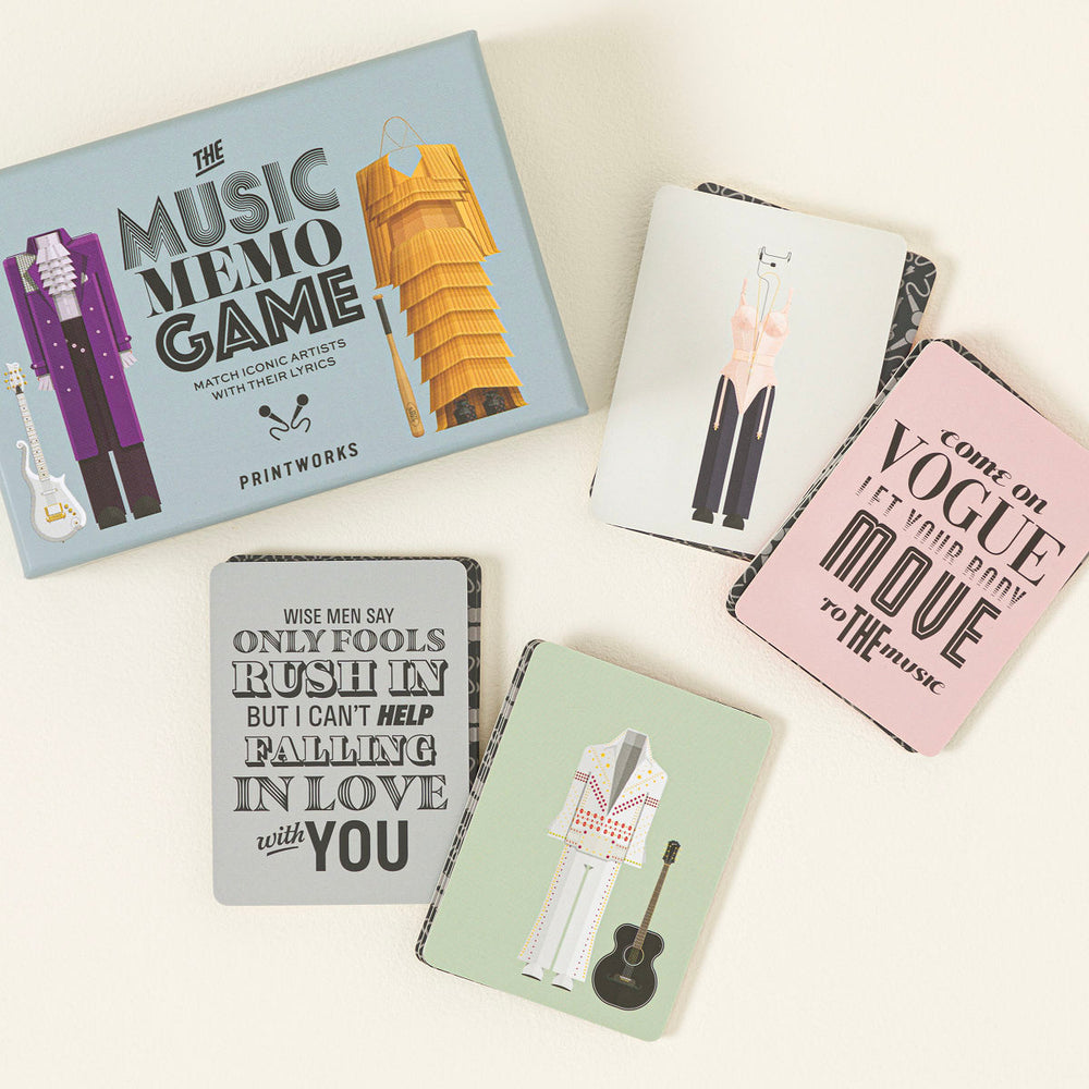The Music Memory Game - Iconic Outfits &amp; Lyrics