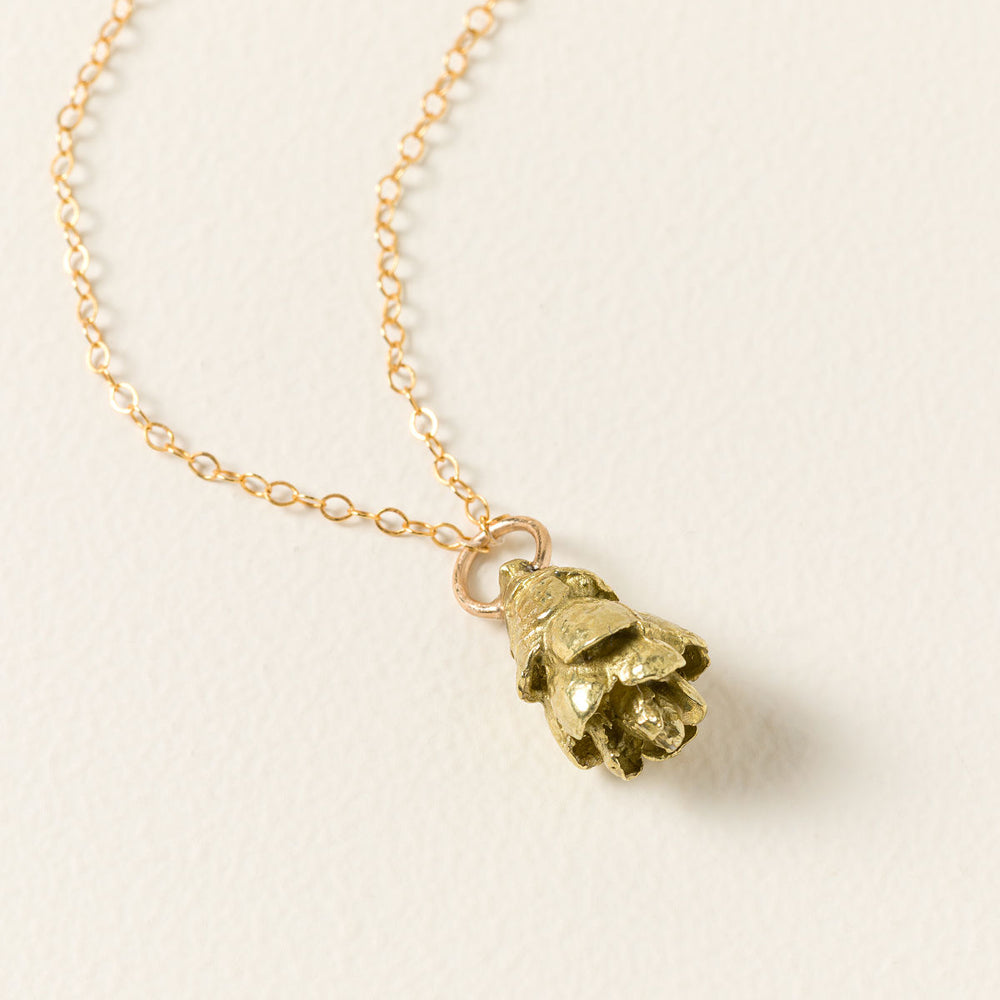 Petite Pinecone Necklace