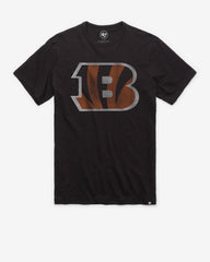CINCINNATI BENGALS GRIT '47 SCRUM TEE JET BLACK