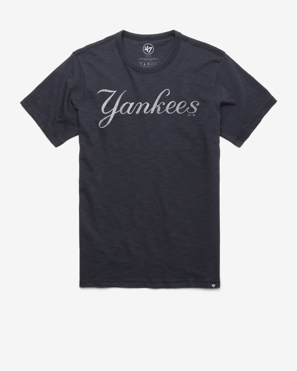 NEW YORK YANKEES GRIT WORDMARK '47 SCRUM TEE FALL NAVY