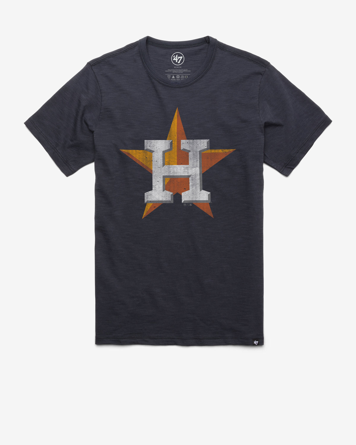 HOUSTON ASTROS GRIT '47 SCRUM TEE FALL NAVY