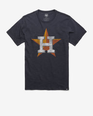 HOUSTON ASTROS GRIT '47 SCRUM TEE FALL NAVY