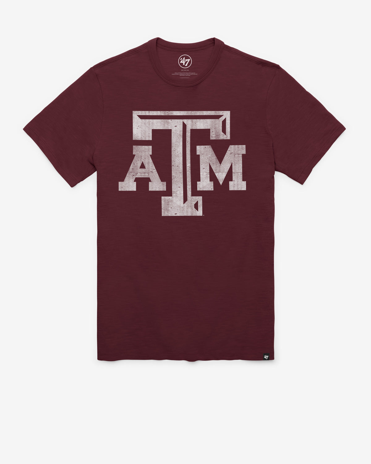 TEXAS A&M AGGIES GRIT '47 SCRUM TEE DARK MAROON