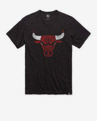CHICAGO BULLS GRIT '47 SCRUM TEE JET BLACK