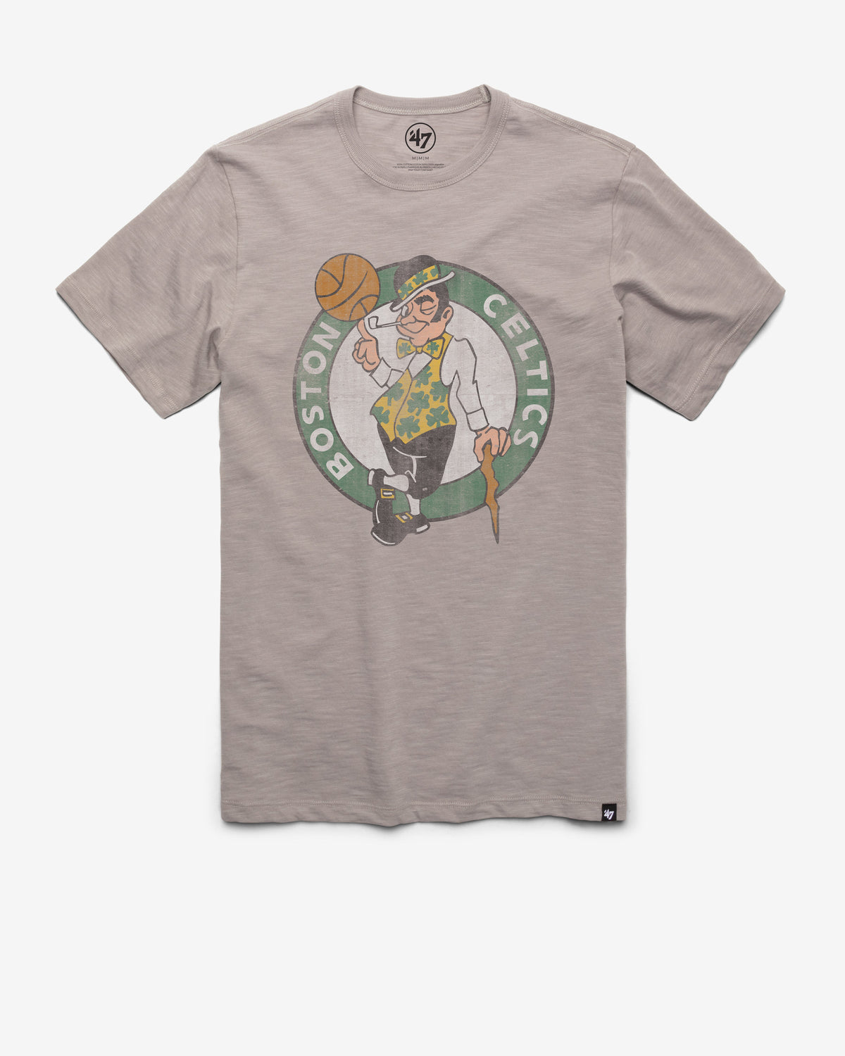 BOSTON CELTICS GRIT '47 SCRUM TEE WOLF GREY