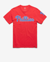 PHILADELPHIA PHILLIES '47 FRANKLIN FIELDHOUSE TEE RACER RED