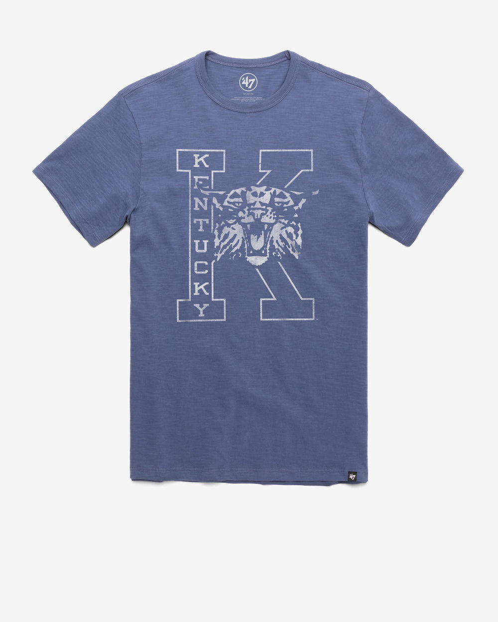 KENTUCKY WILDCATS VINTAGE GRIT '47 SCRUM TEE BLEACHER BLUE