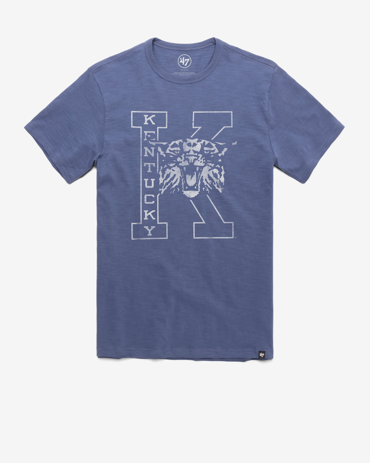 KENTUCKY WILDCATS VINTAGE GRIT '47 SCRUM TEE BLEACHER BLUE