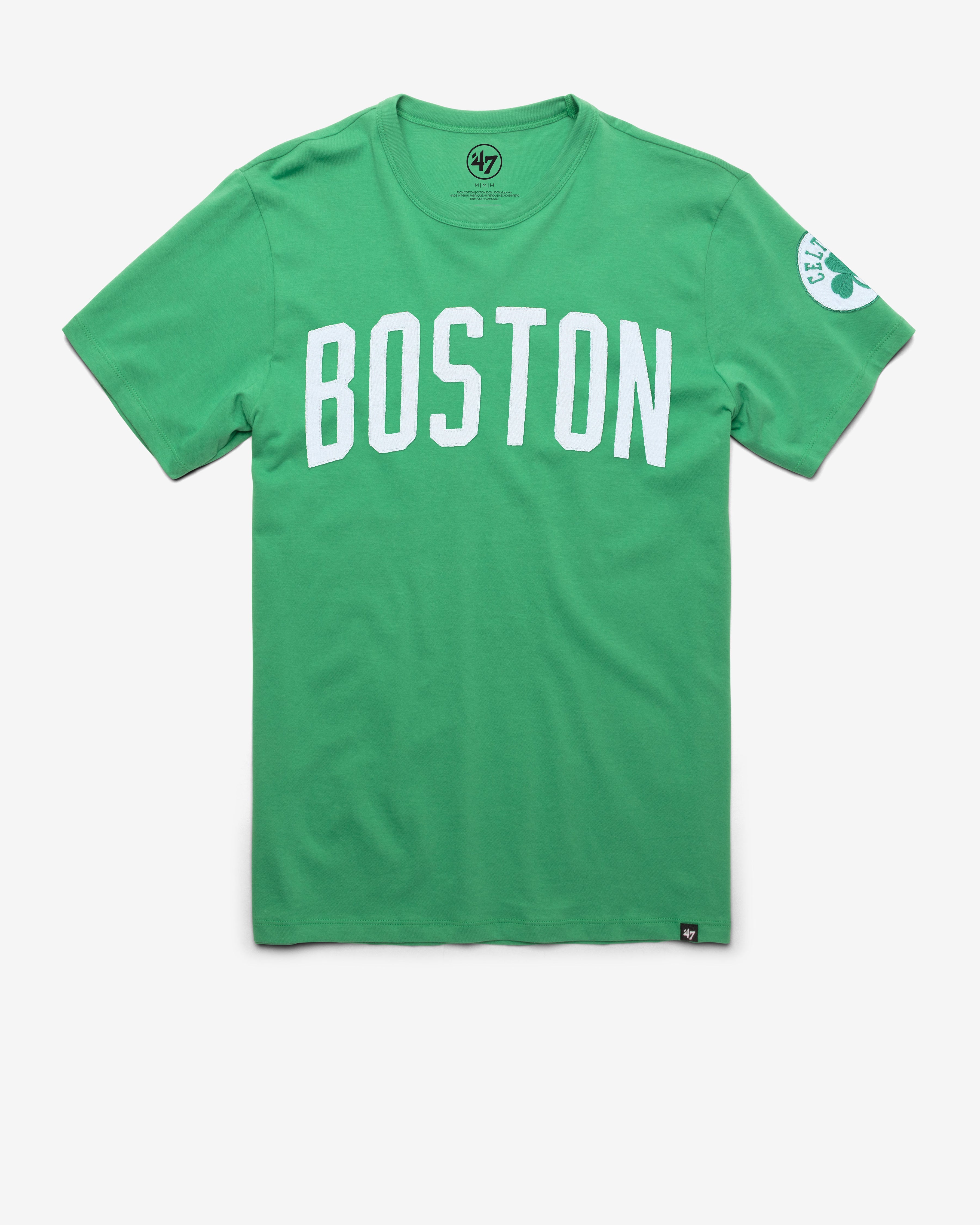 BOSTON CELTICS '47 FRANKLIN FIELDHOUSE TEE ORCHARD GREEN