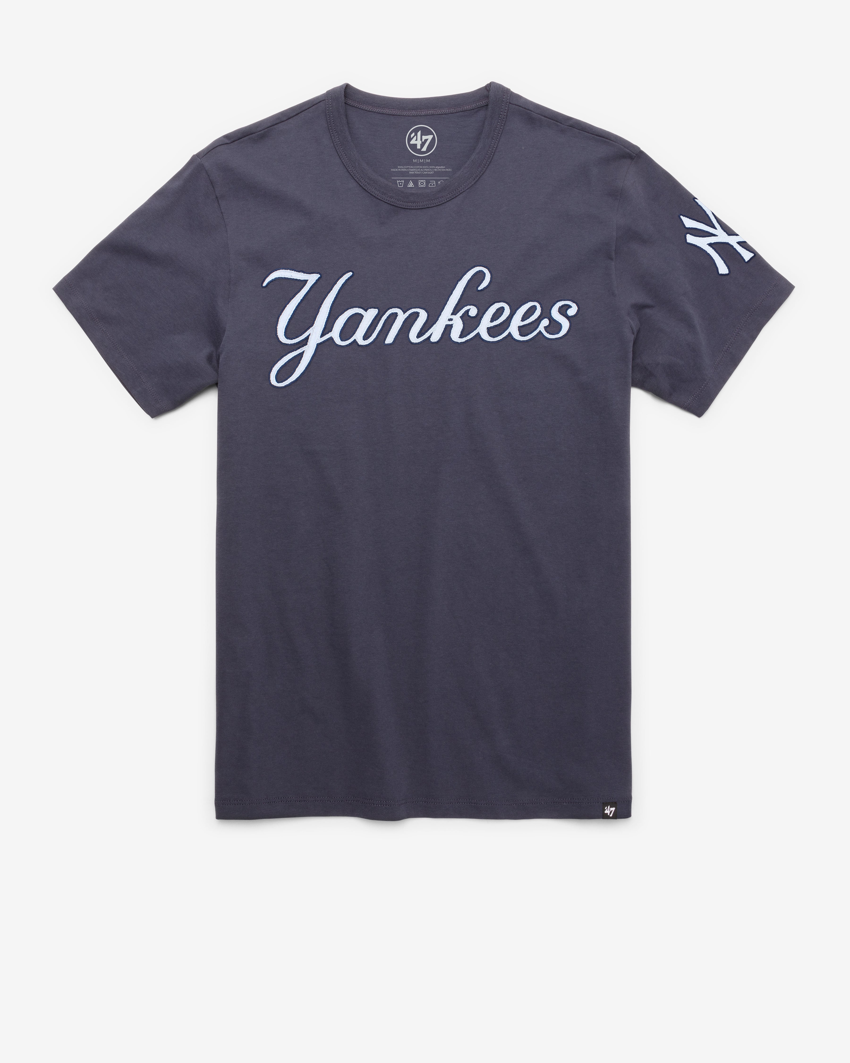 NEW YORK YANKEES '47 FRANKLIN FIELDHOUSE TEE ATLAS BLUE