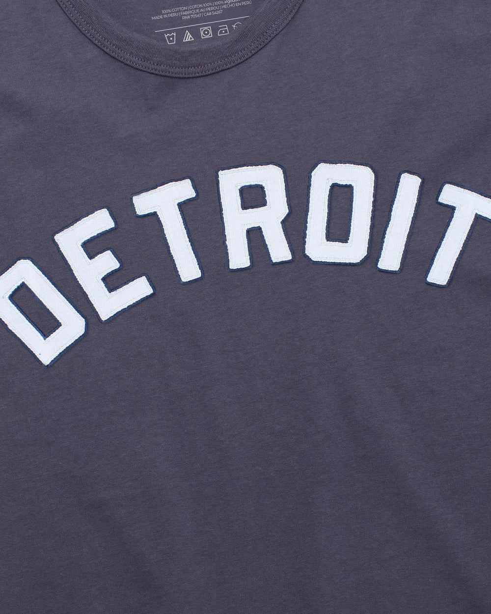 DETROIT TIGERS COOPERSTOWN '47 FRANKLIN FIELDHOUSE TEE ATLAS BLUE