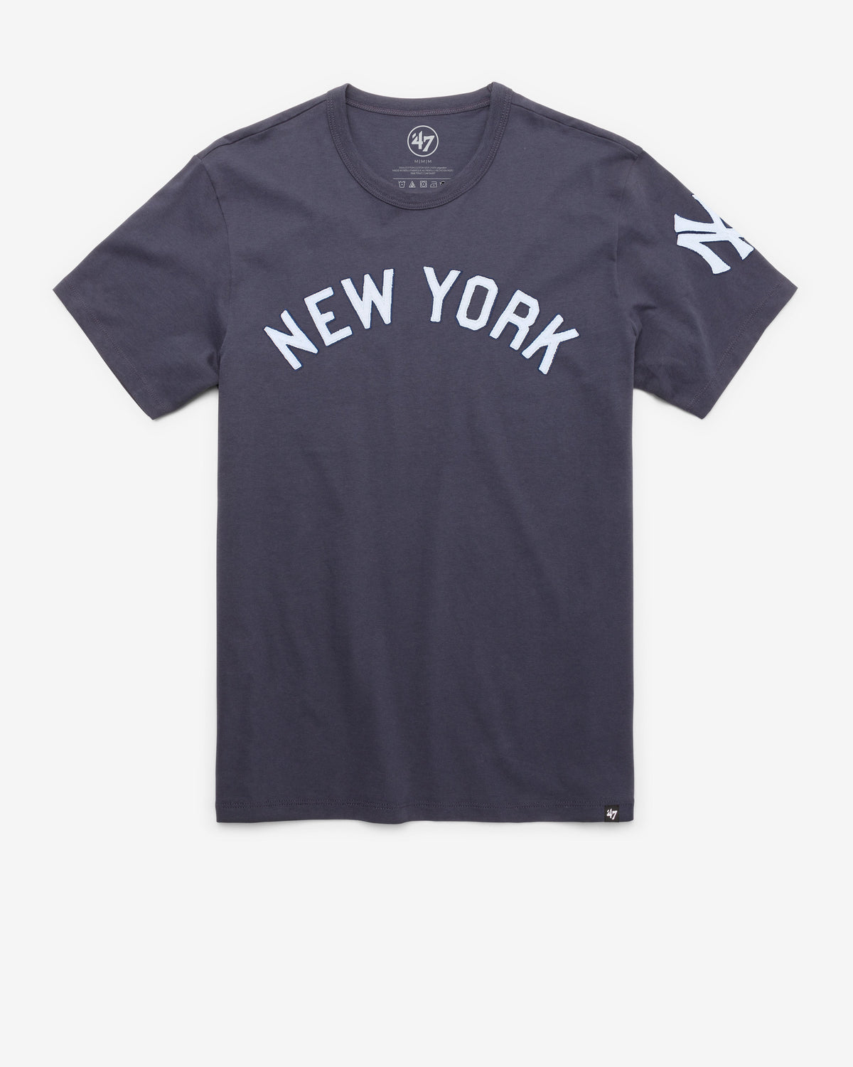 NEW YORK YANKEES COOPERSTOWN '47 FRANKLIN FIELDHOUSE TEE ATLAS BLUE