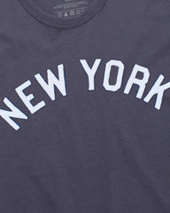 NEW YORK YANKEES COOPERSTOWN '47 FRANKLIN FIELDHOUSE TEE ATLAS BLUE