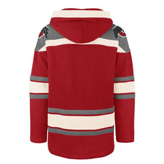 OHIO STATE BUCKEYES SUPERIOR LACER HOOD MENS RED
