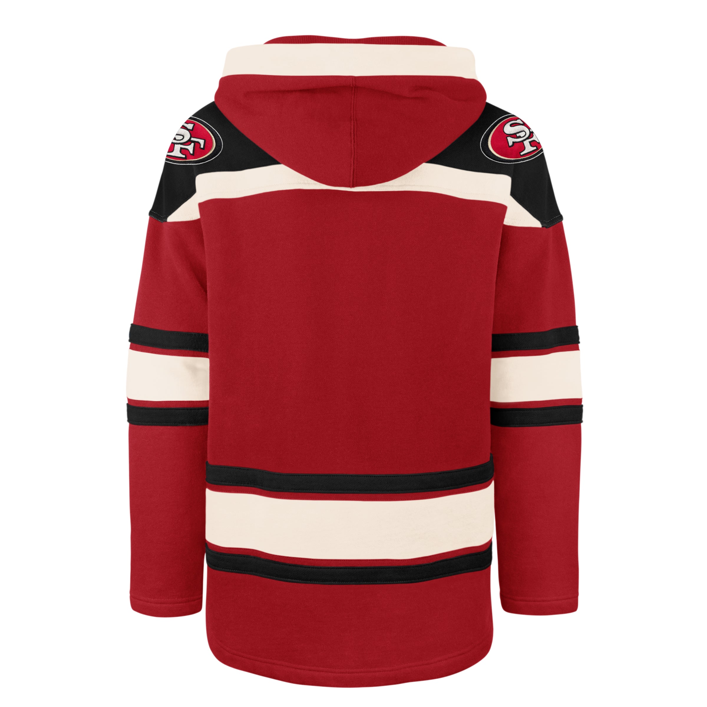 SAN FRANCISCO 49ERS SUPERIOR '47 LACER HOOD RED