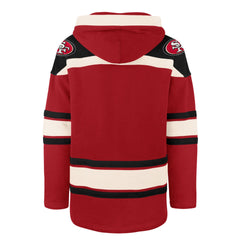 SAN FRANCISCO 49ERS SUPERIOR '47 LACER HOOD RED