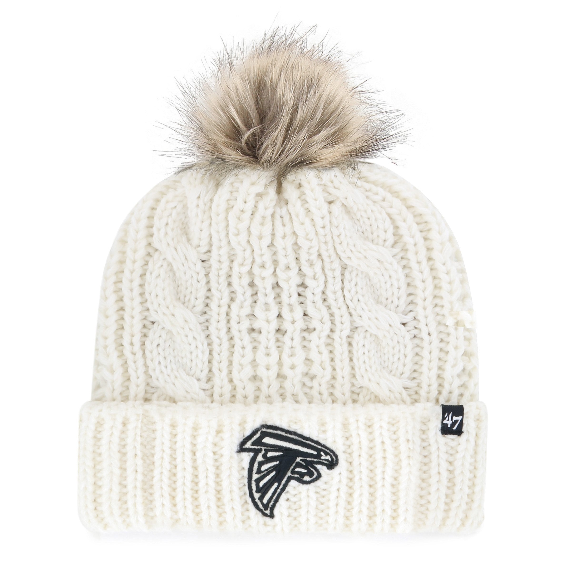 ATLANTA FALCONS MEEKO '47 CUFF KNIT WOMENS WHITE