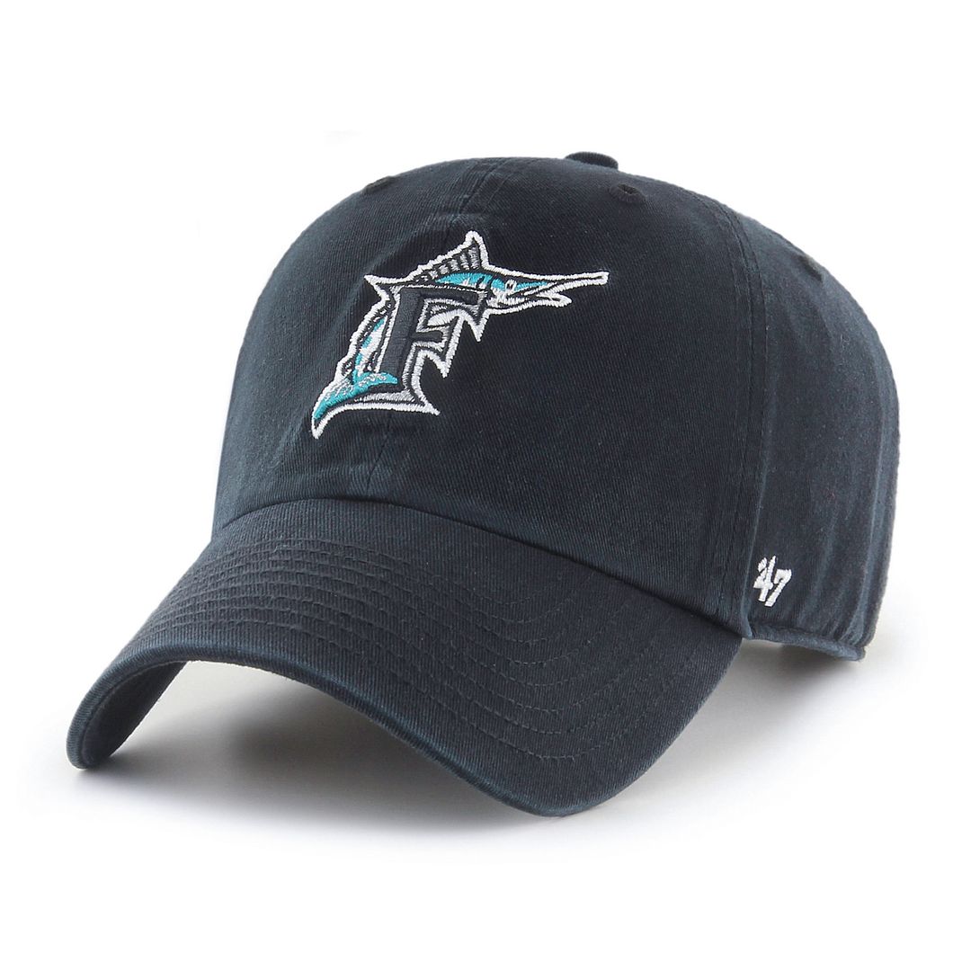 MIAMI MARLINS COOPERSTOWN '47 CLEAN UP BLACK
