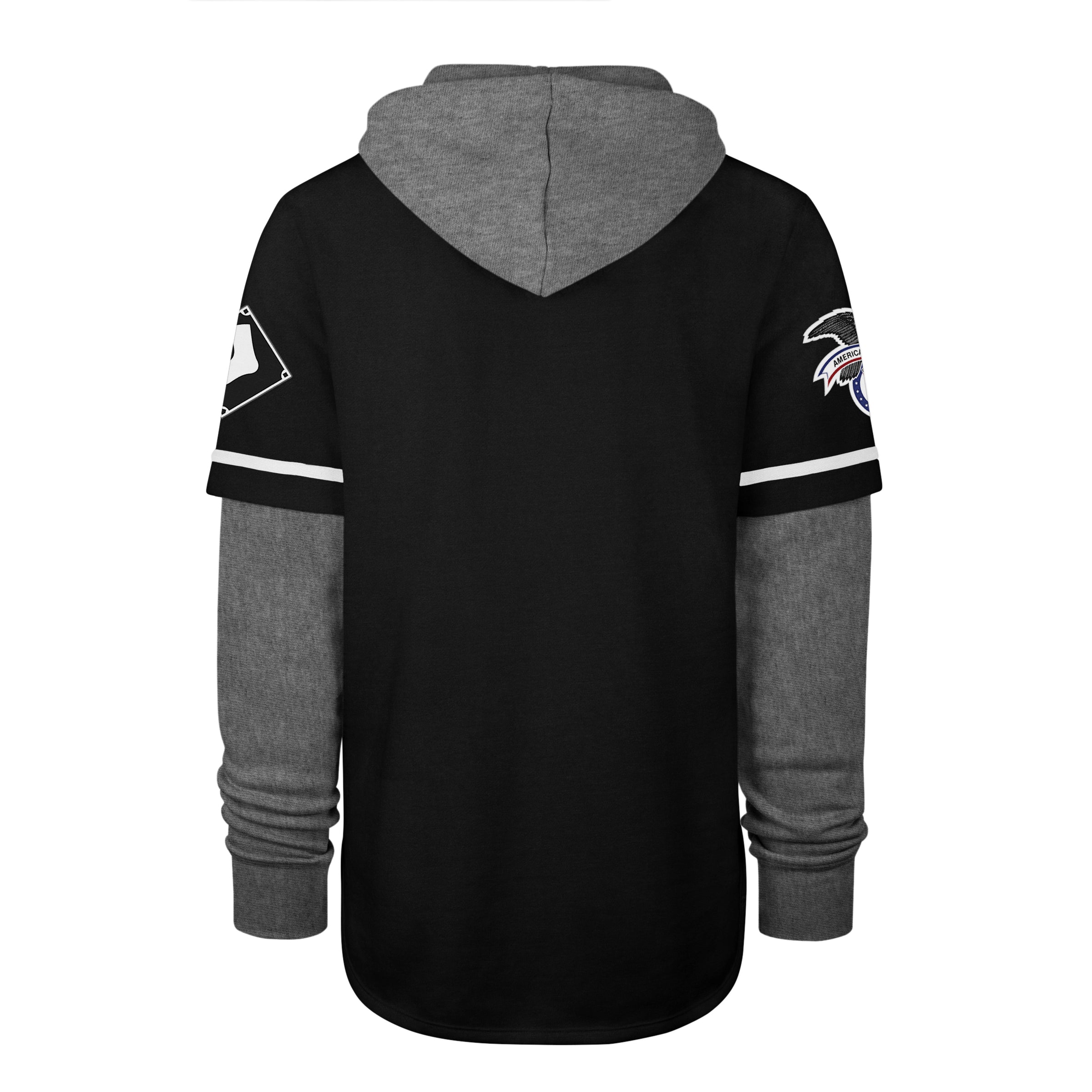 CHICAGO WHITE SOX TRIFECTA '47 SHORTSTOP PULLOVER HOOD JET BLACK