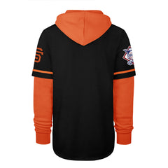 SAN FRANCISCO GIANTS TRIFECTA '47 SHORTSTOP PULLOVER HOOD JET BLACK