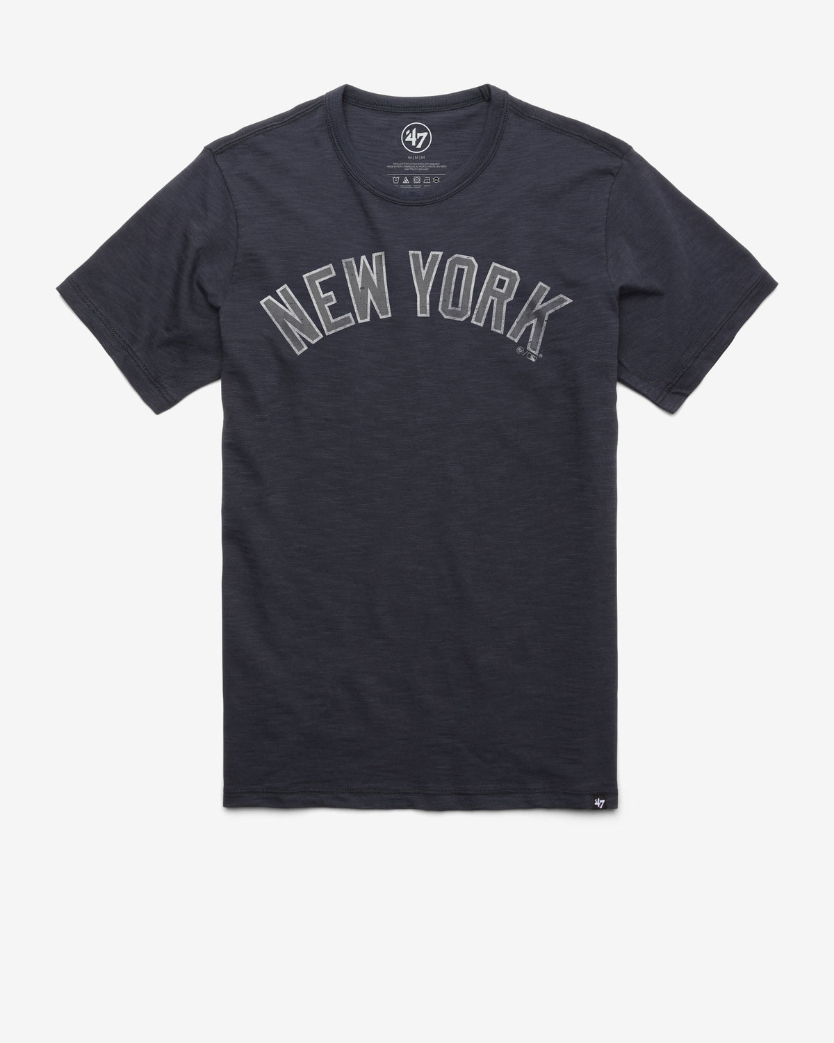 NEW YORK YANKEES GRIT WORDMARK '47 SCRUM TEE FALL NAVY