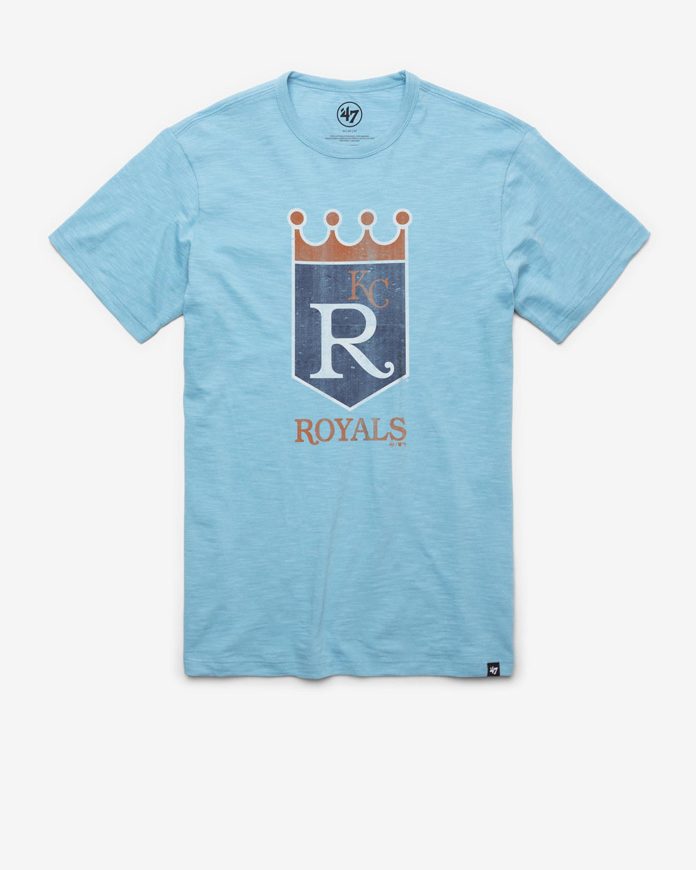 KANSAS CITY ROYALS COOPERSTOWN GRIT '47 SCRUM TEE CAROLINA