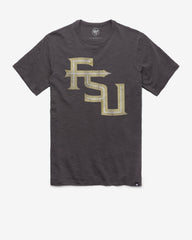 FLORIDA STATE SEMINOLES GRIT '47 SCRUM TEE CHARCOAL