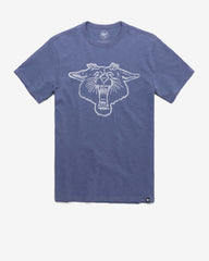 KENTUCKY WILDCATS VINTAGE GRIT '47 SCRUM TEE BLEACHER BLUE