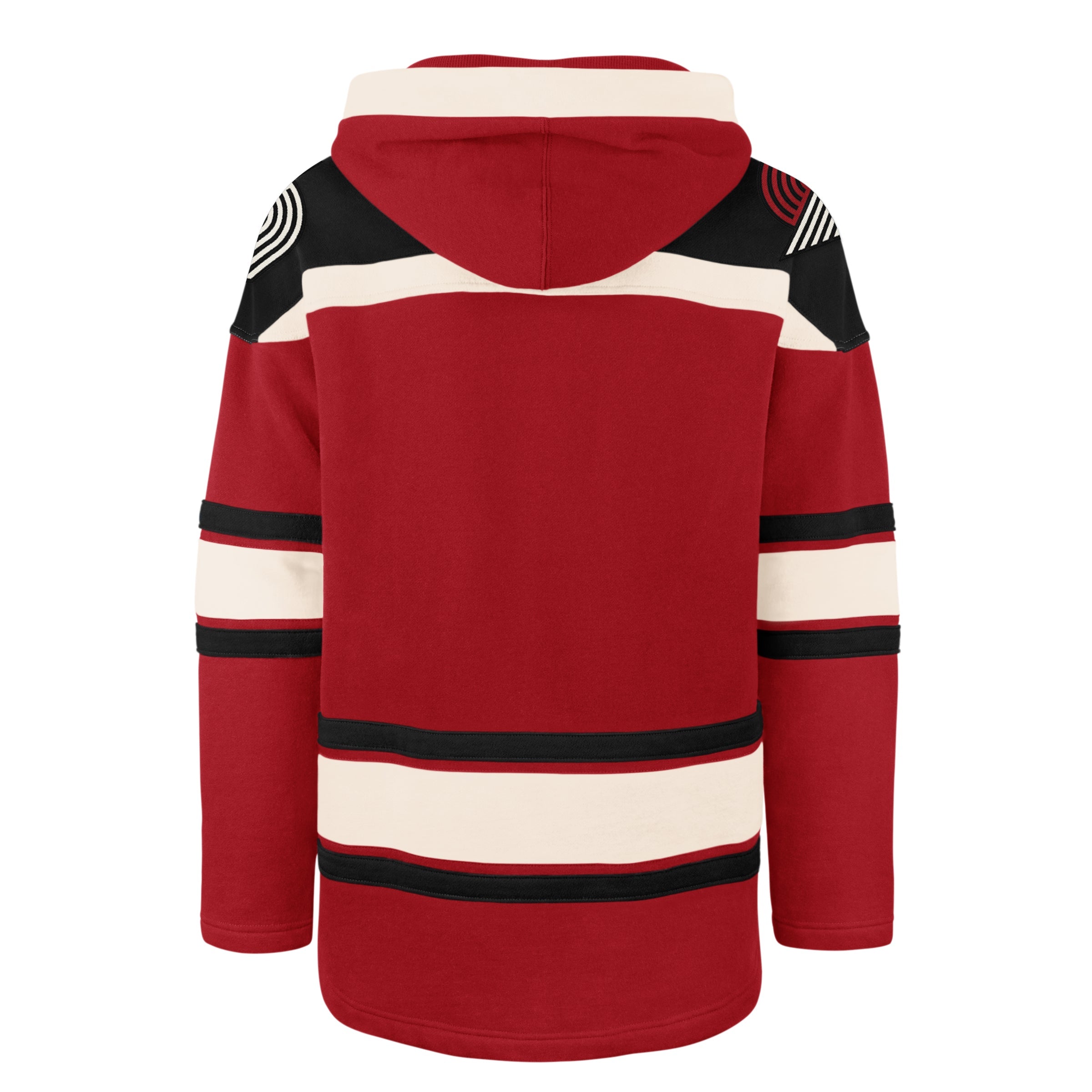 PORTLAND TRAIL BLAZERS SUPERIOR '47 LACER HOOD RED