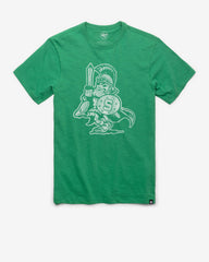 MICHIGAN STATE SPARTANS VINTAGE GRIT '47 SCRUM TEE KELLY