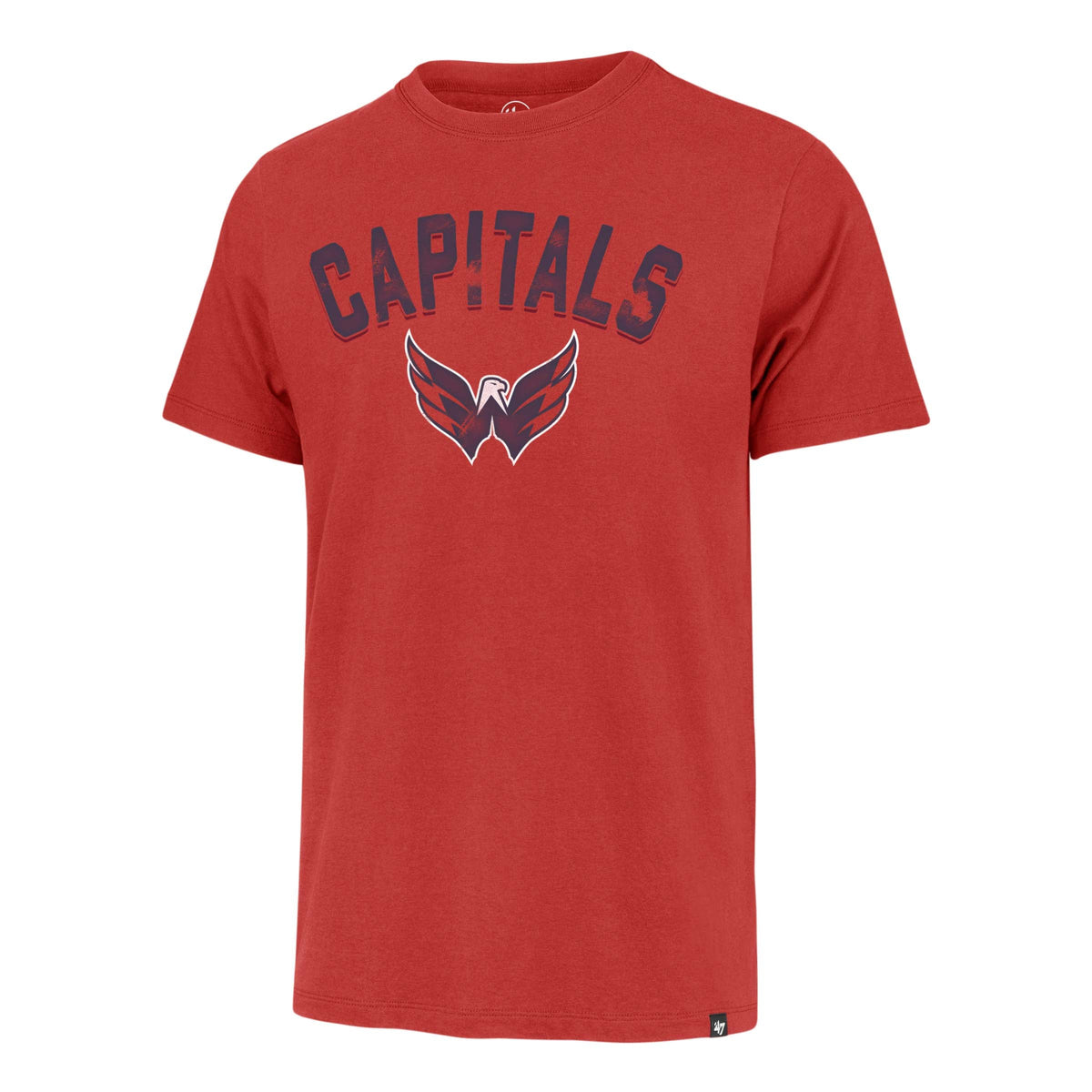 WASHINGTON CAPITALS ALL ARCH '47 FRANKLIN TEE RACER RED