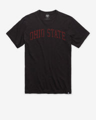 OHIO STATE BUCKEYES CLASSIC BLOCK '47 SCRUM TEE JET BLACK
