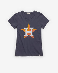 HOUSTON ASTROS PREMIER '47 FRANKIE TEE WOMENS ATLAS BLUE