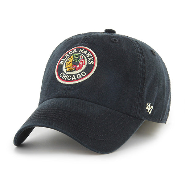 CHICAGO BLACKHAWKS VINTAGE CLASSIC '47 FRANCHISE BLACK