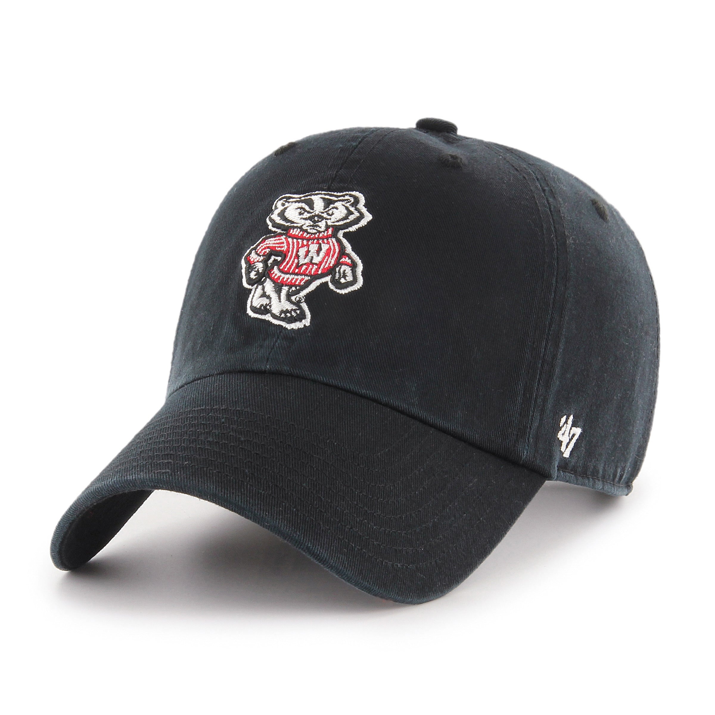 WISCONSIN BADGERS '47 CLEAN UP BLACK