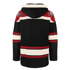 SAN FRANCISCO 49ERS SUPERIOR '47 LACER HOOD JET BLACK