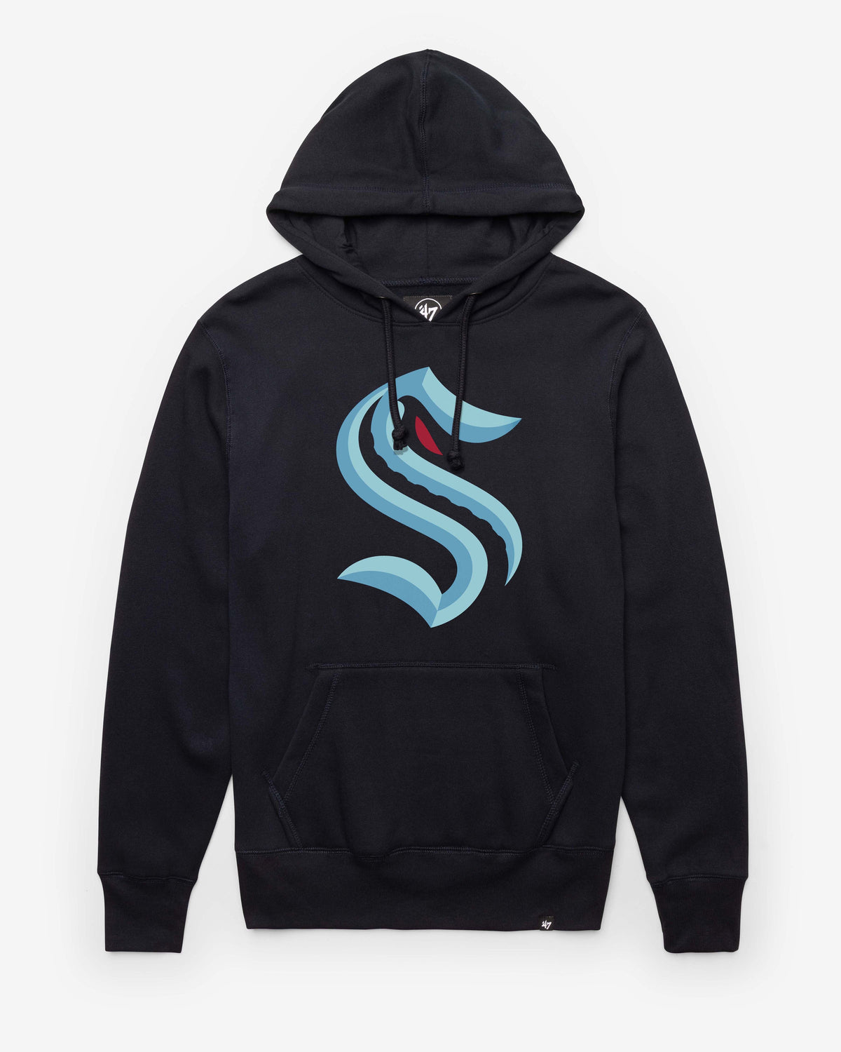 SEATTLE KRAKEN IMPRINT '47 HEADLINE HOOD FALL NAVY