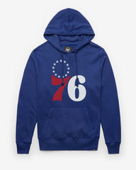 PHILADELPHIA 76ERS IMPRINT '47 HEADLINE HOOD ROYAL
