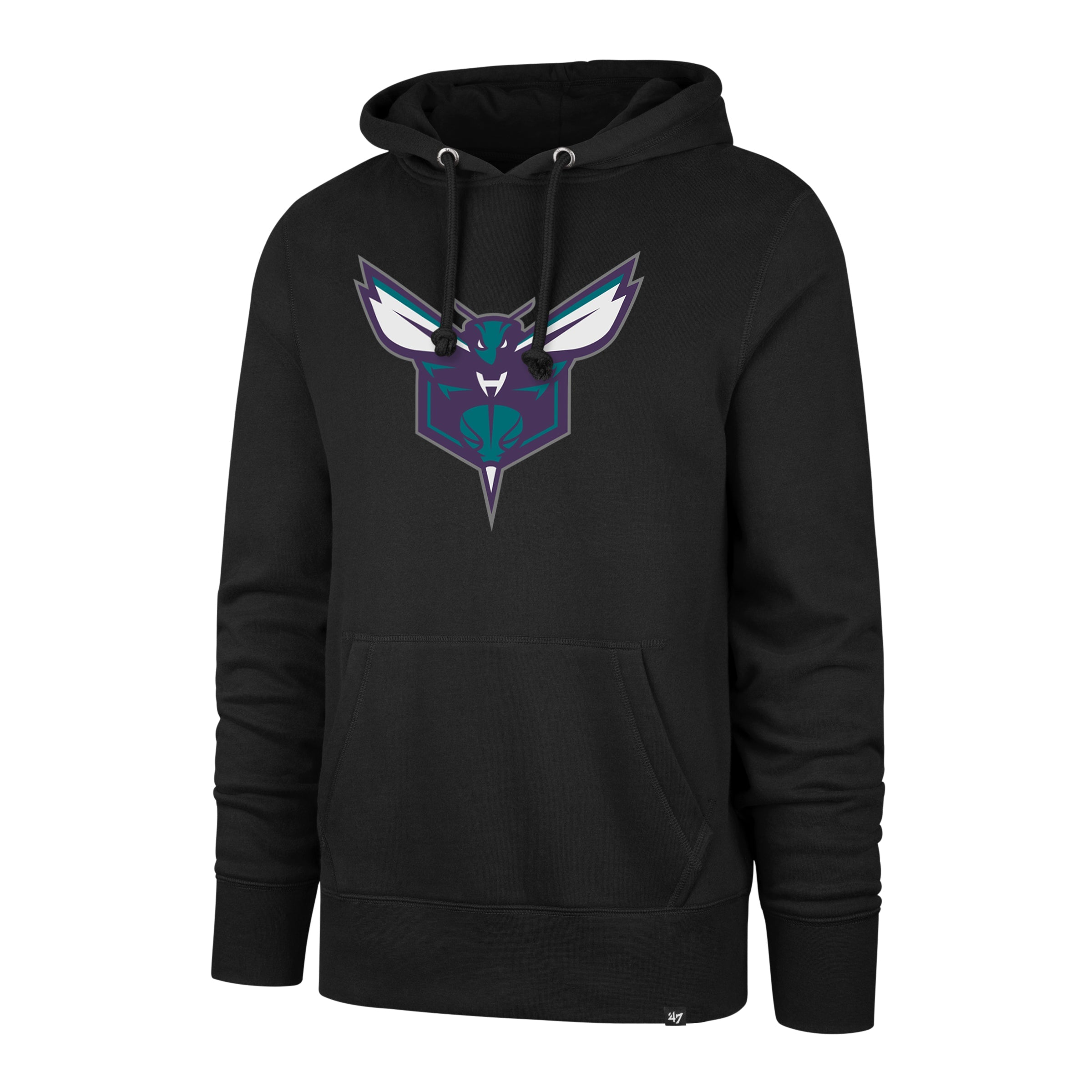 CHARLOTTE HORNETS IMPRINT '47 HEADLINE HOOD JET BLACK