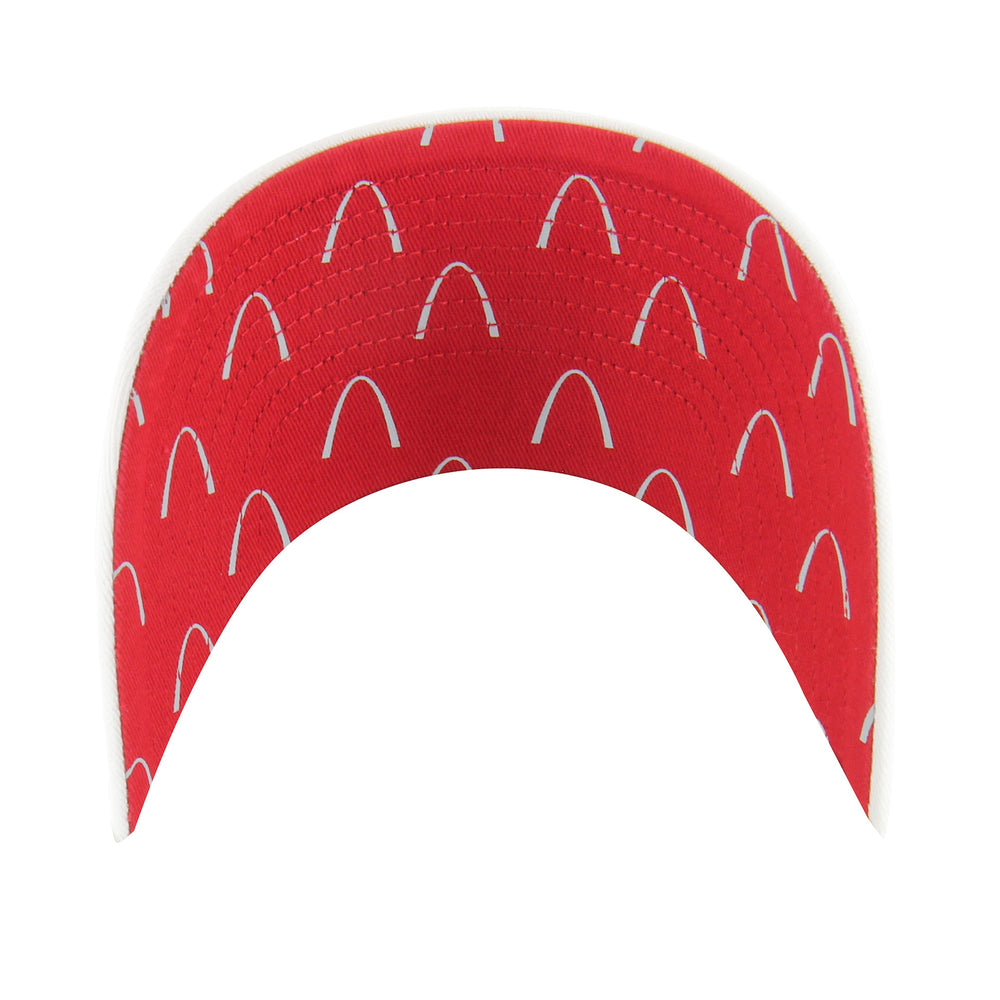 ST. LOUIS CARDINALS CONFETTI ICON '47 CLEAN UP WOMENS WHITE