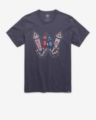 WORCESTER RED SOX COPA PREMIER '47 FRANKLIN TEE ATLAS BLUE