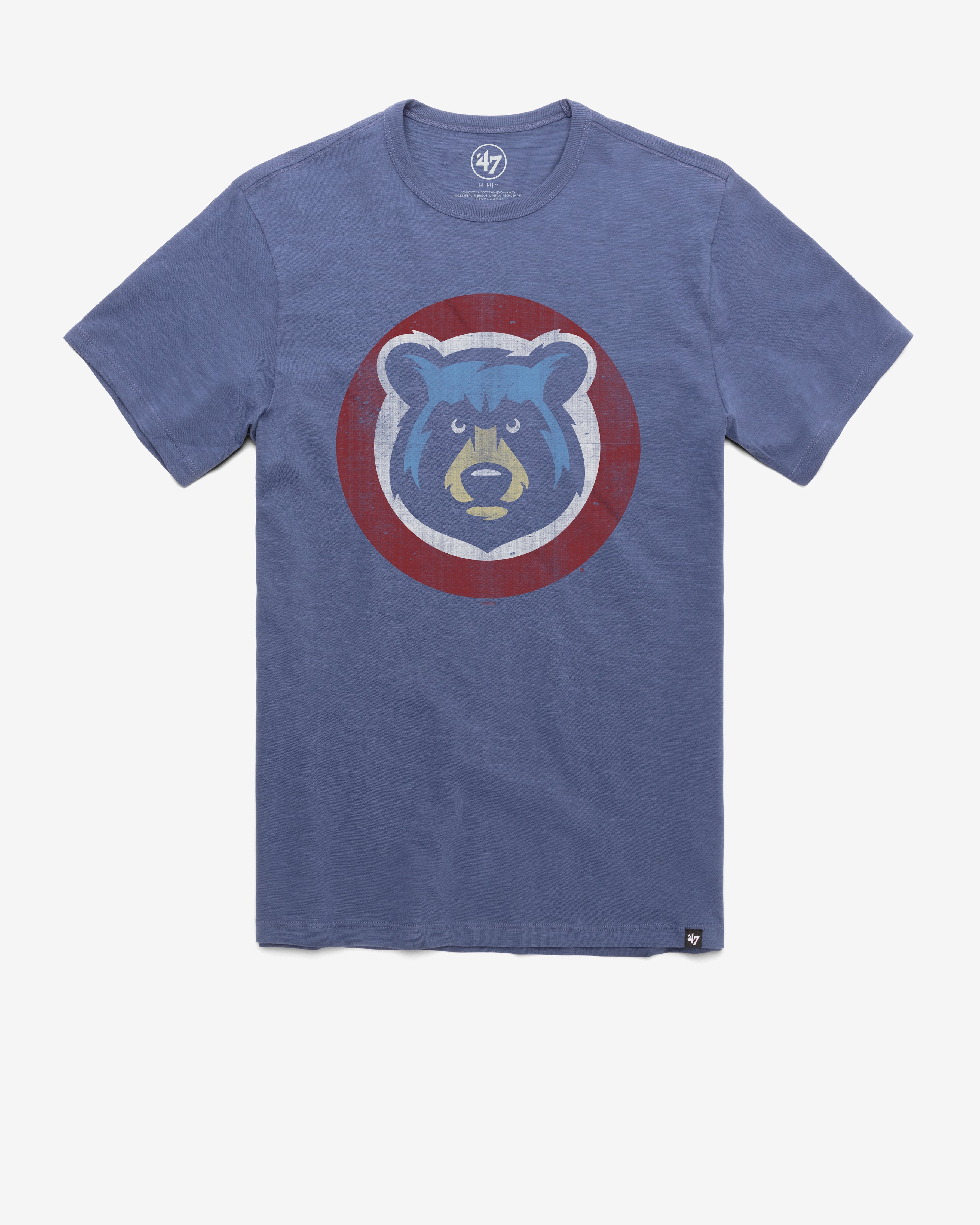 KNOXVILLE SMOKIES GRIT '47 SCRUM TEE BLEACHER BLUE