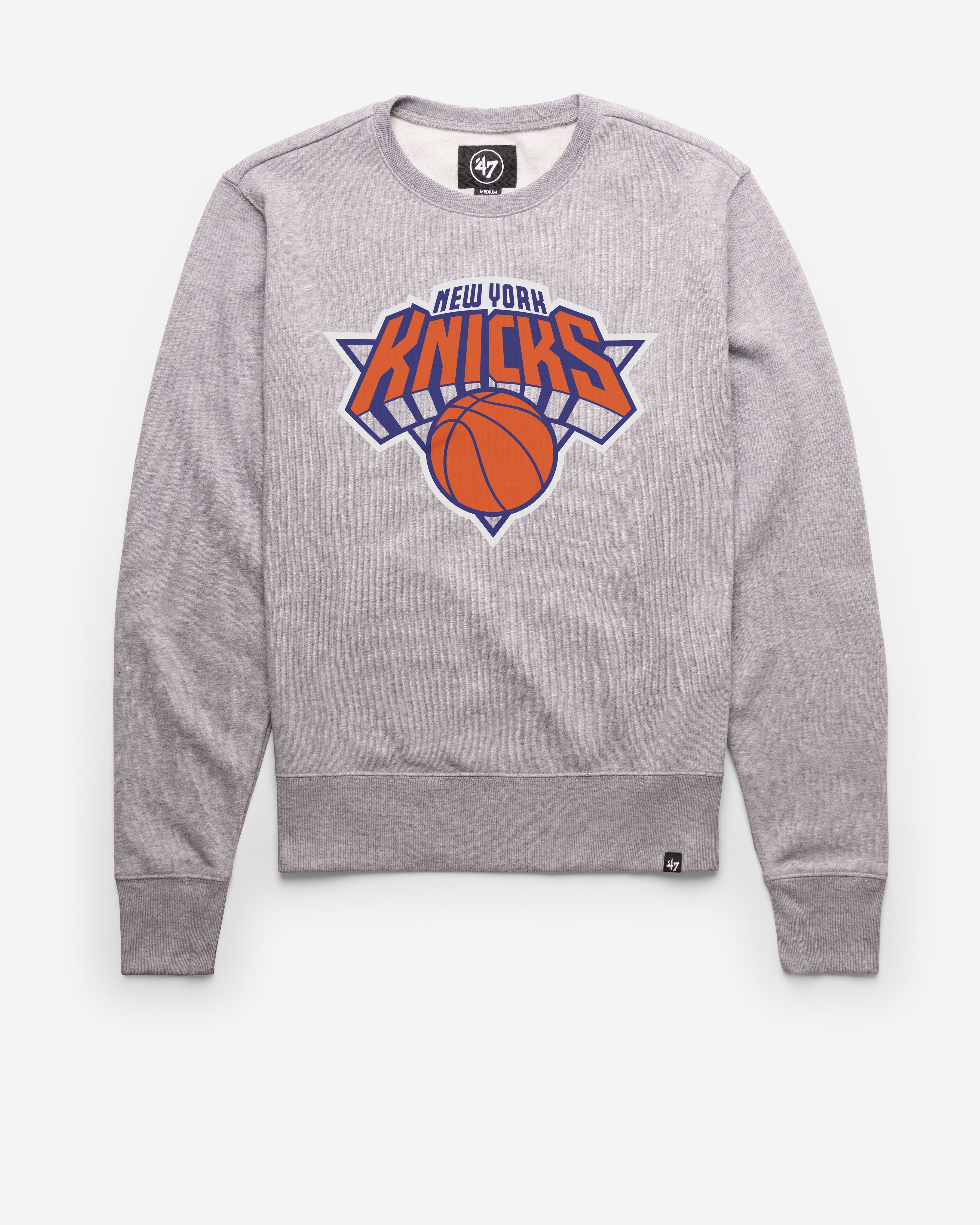 NEW YORK KNICKS IMPRINT '47 HEADLINE CREW SLATE GREY