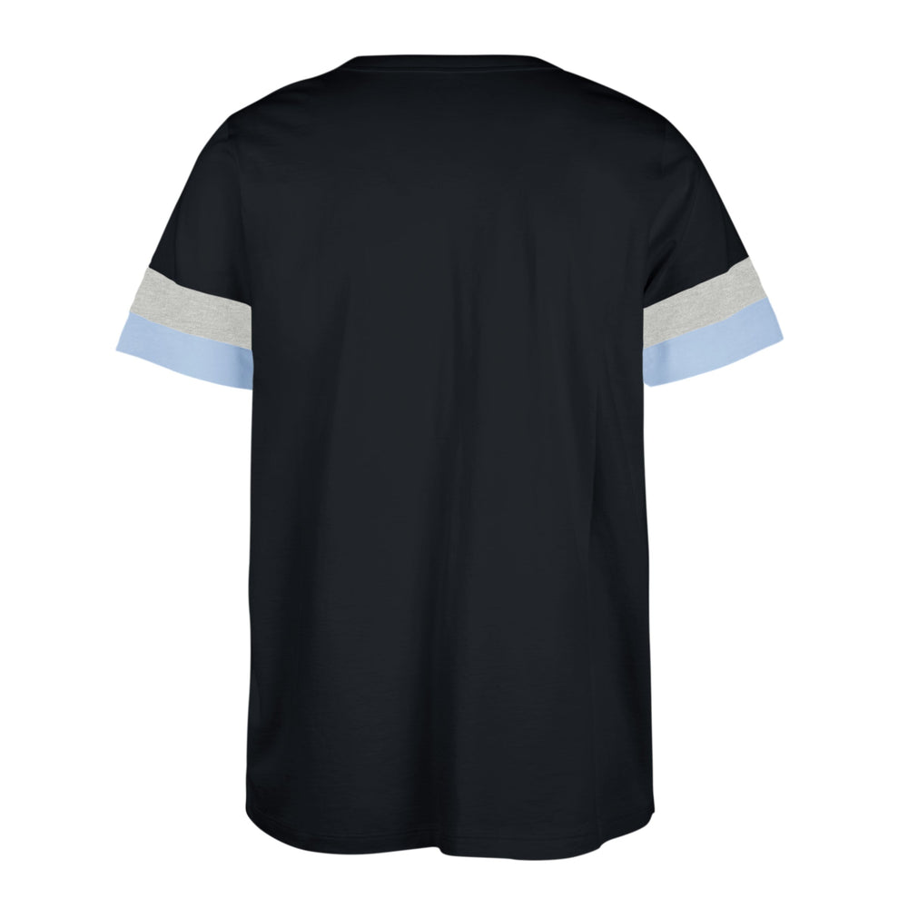MILWAUKEE BREWERS CITY CONNECT DISTRESSED PREGAME '47 WINSLOW TEE ATLAS BLUE
