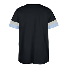 MILWAUKEE BREWERS CITY CONNECT DISTRESSED PREGAME '47 WINSLOW TEE ATLAS BLUE