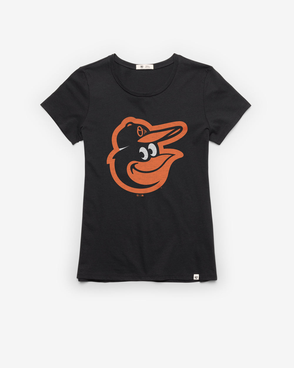 BALTIMORE ORIOLES PREMIER '47 FRANKIE TEE WOMENS FLINT BLACK