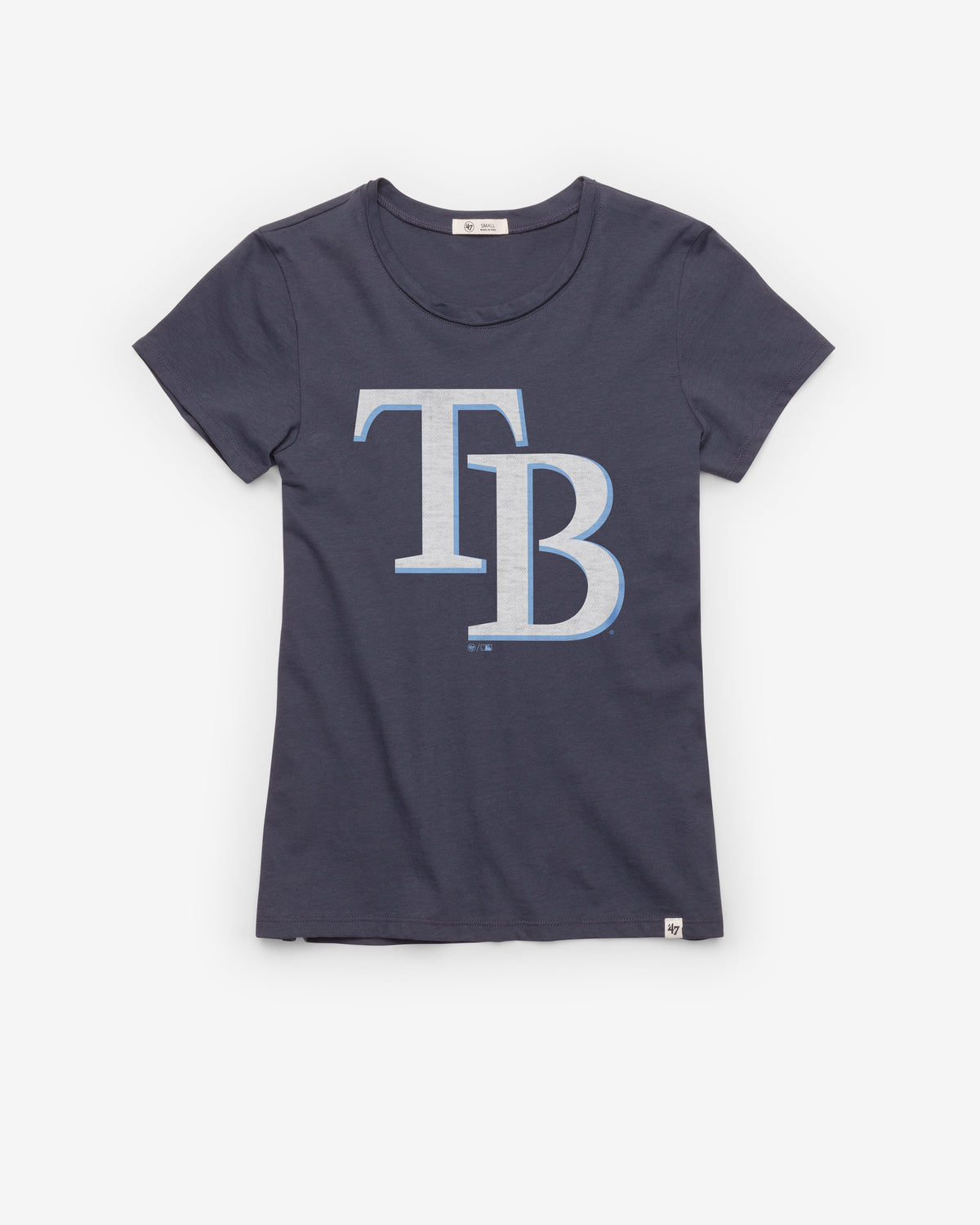 TAMPA BAY RAYS PREMIER '47 FRANKIE TEE WOMENS ATLAS BLUE