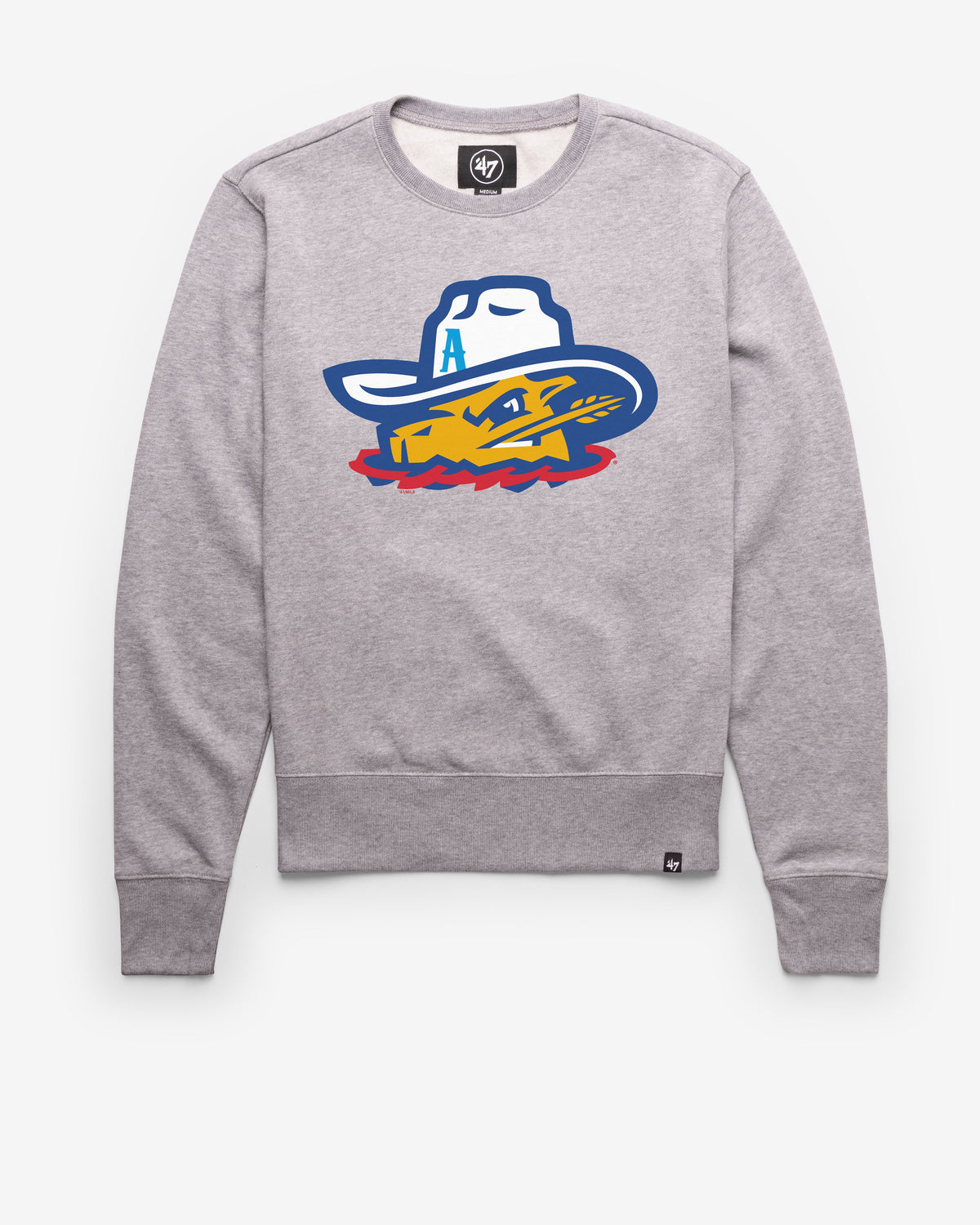 AMARILLO SOD POODLES IMPRINT '47 HEADLINE CREW SLATE GREY